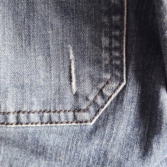 Diesel Fluzi Mid-Rise Faded Wide Flare Stretch‎ Jeans SZ 31 - Picture 4 of 12